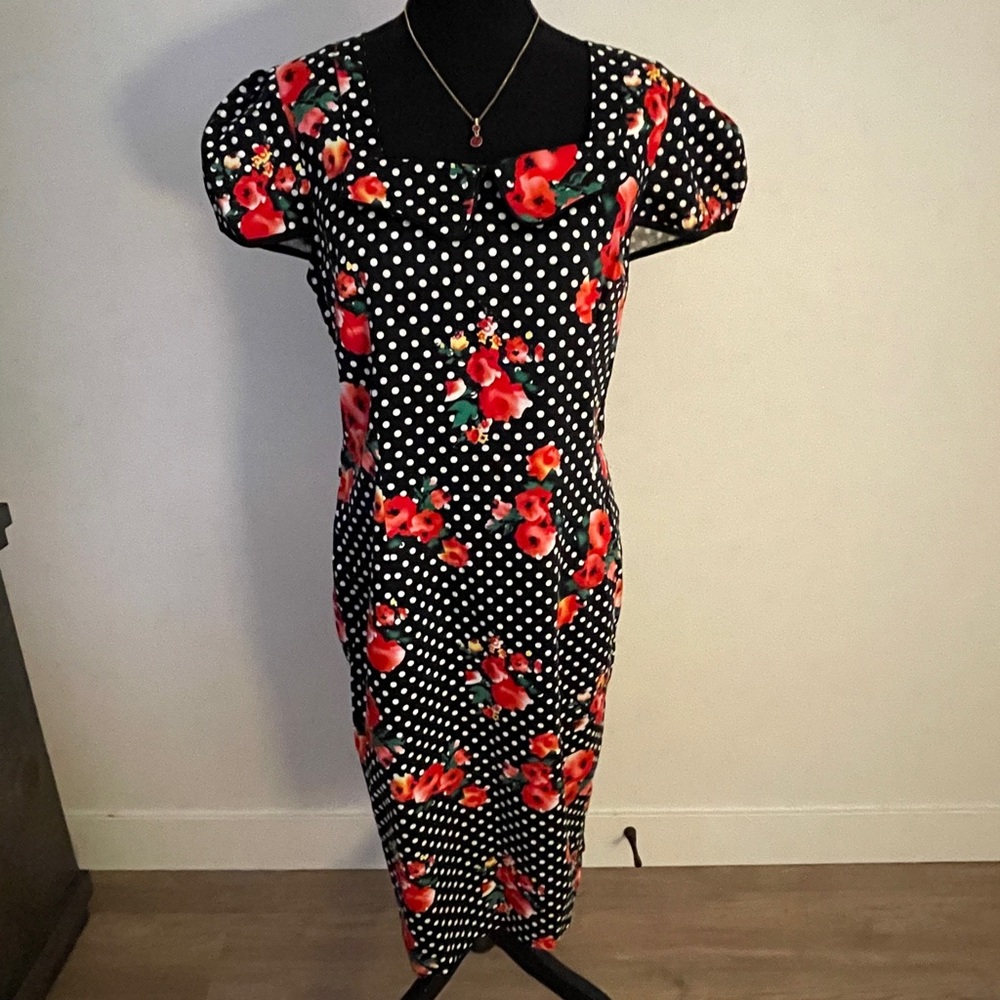 Voodoo Vixen! Cute! Pin Up Dress